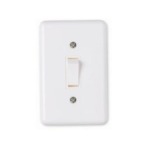 INTERRUPTOR 1 / SECAO PARALELO (TREE WAY) STYLUS -2022 = BRANCO - ILUMI