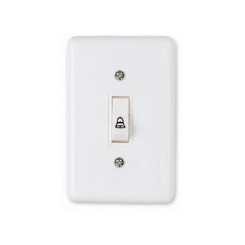 INTERRUPTOR 1 SEÇÃO CAMPAINHA STYLUS - 2013 = BRANCO - ILUMI