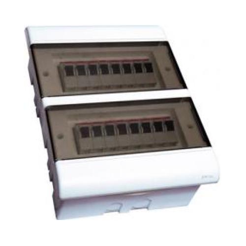 QUADRO DISTRIBUICAO EMBUTIR=FUMÊ=16/12(DIN/NEMA) S/BARRAAMENTO 3916SB- PERLEX