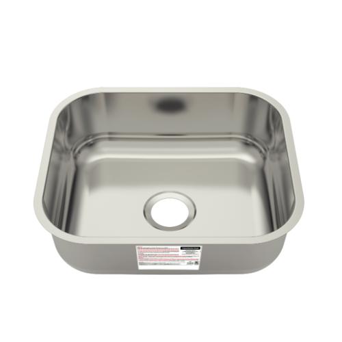 CUBA AÇO INOX POLIDO - Nº 1 " 47 x 30 x 14,5cm - TRAMONTINA
