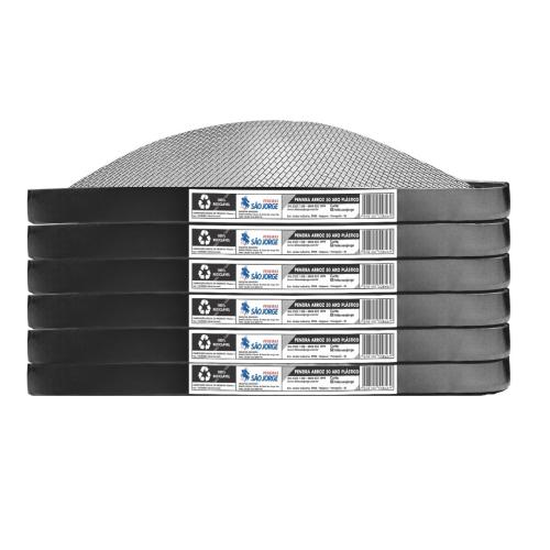 PENEIRA ARO PLÀSTICO PRETA - ARROZ / AREIA ''Und.'' -SAO JORGE