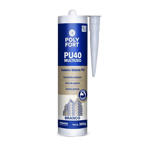 ADESIVO PU40 - BRANCO MULTIUSO - 360gr - PULVITEC