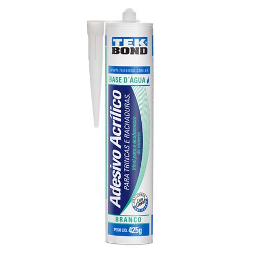 ADESIVO SELADOR TRINCAS - BASE D'AGUA - 280ml/425gr - TEKBOND