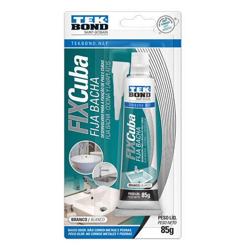 FIXA CUBA BRANCO - 85gr - TEKBOND