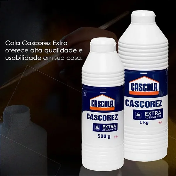 COLA CASCOREZ PVA - BRANCA- EXTRA - HENKEL