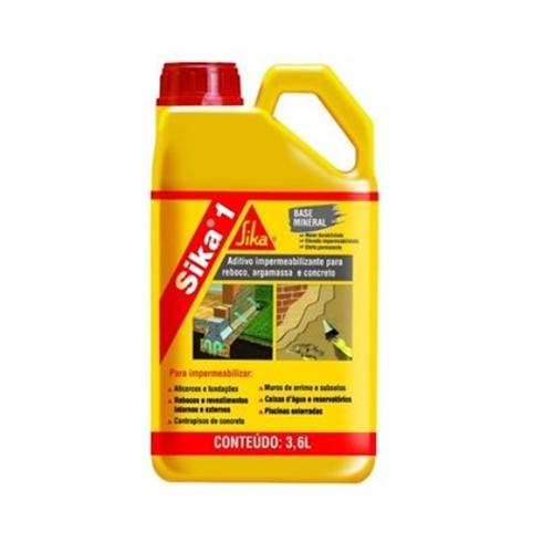 SIKA N° 1 - GALÃO 3,6 Lts - SIKA