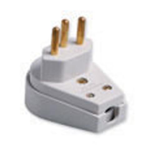 PINO MACHO 3P GRANDE PRENSA - 20A BRANCO 1440 - ILUMI