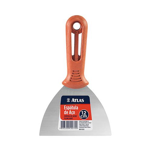 ESPATULA CABO PLASTICO AÇO - 12cm 175/12 - ATLAS