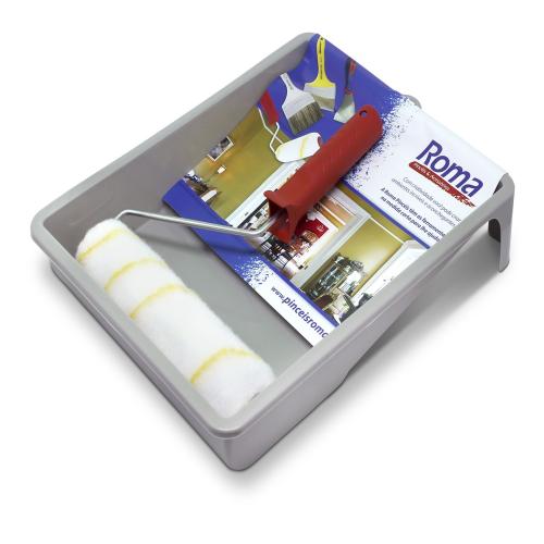 KIT P/ PINTURA ROLO LÃ SEM RESPINGO - 3 PEÇAS 685/04 - ROMA