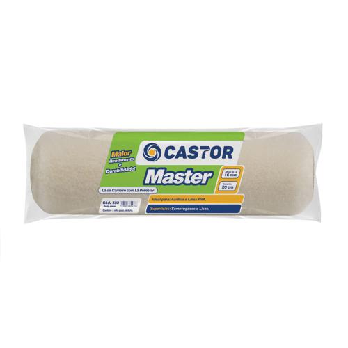 ROLO DE LÃ MASTER SEM CABO 23cm - CASTOR