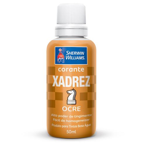 CORANTE LIQUIDO 50ml - XADREZ - OCRE -