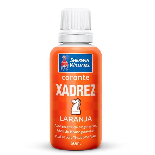 CORANTE LIQUIDO 50ml - XADREZ - LARANJA-