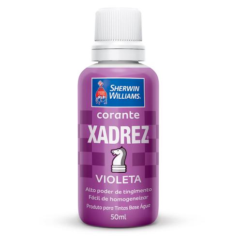 CORANTE LIQUIDO 50ml - XADREZ - VIOLETA -