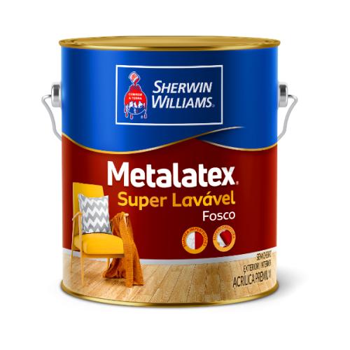 TINTA METALATEX FOSCO GALÃO 3,60 lts - BRANCO - SHERWIN-WILLIAMS