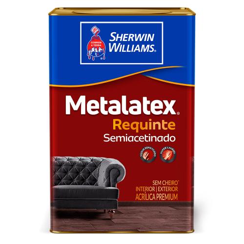 TINTA METALATEX REQUINTE LATA 18 lts - SEMI ACETINADO BRANCO - SHERWIN-WILLIAMS