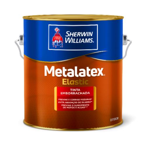 TINTA METALATEX ELASTIC GALÃO 3,60ml - ACETINADO BRANCO - SHERWIN-WILLIAMS