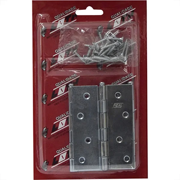 DOBRADICA FERRO GALVANIZADO 1.1/2'' Cartela 3 und. - LOTH