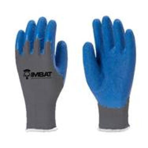 LUVA ALGODÃO / POLIESTER COM REVESTIMENTO BORRACHA VULCANIZADA - G 09 - IMBAT