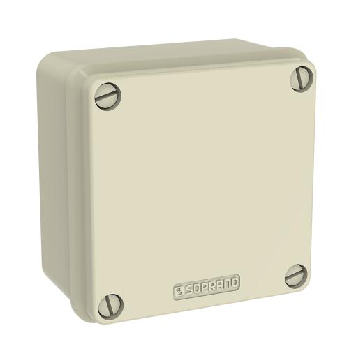 CAIXA MULTIUSO PLÁSTICA - 104 X 104 X 54 - SOPRANO