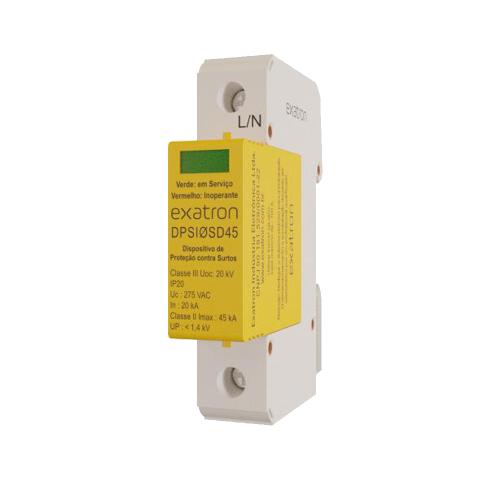 DISPOSITIVO PROTEÇÃO CONTRA SURTOS - 45KA - EXATRON