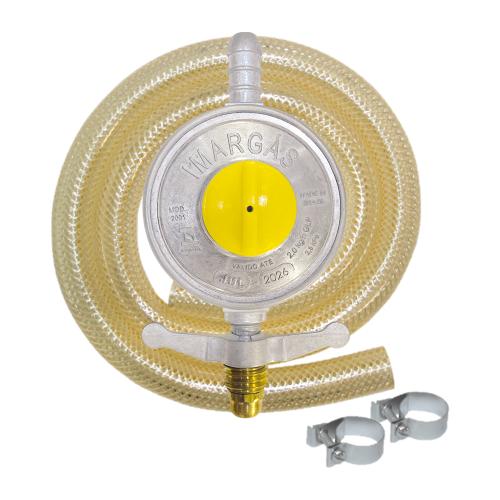 REGULADOR GAS - 2KG/H COMPLETO MANG.1,25CM - IMAR
