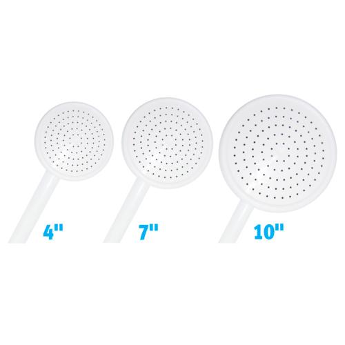 CHUVEIRO S/ REGISTRO BRANCO - PVC - VALEPLAST