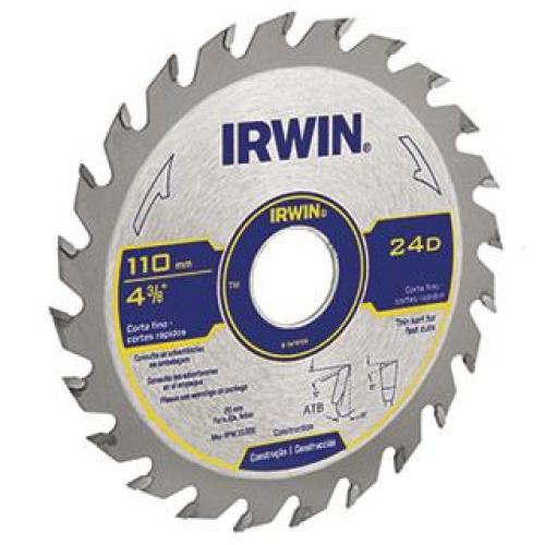 DISCO CIRCULAR PARA MADEIRAS - 7. 1/4 x 24 DENTES - IRWIN