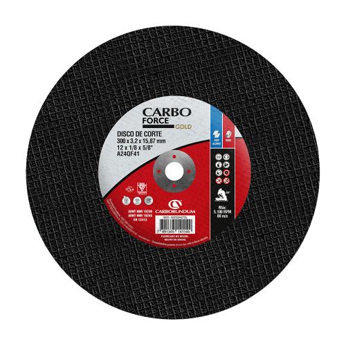 DISCO CORTE FERRO - 300 x 3,2 x 15,87mm LTW - CARBORUNDUM