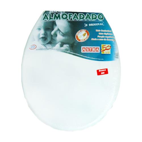 ASSENTO OVAL ALMOFADADO - BRANCO TPK/AS*BR1 - ASTRA