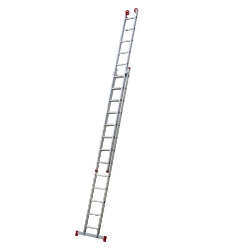 ESCADA ALUMINIO EXTENSIVA 13X2 DEGRAUS - BOTAFOGO