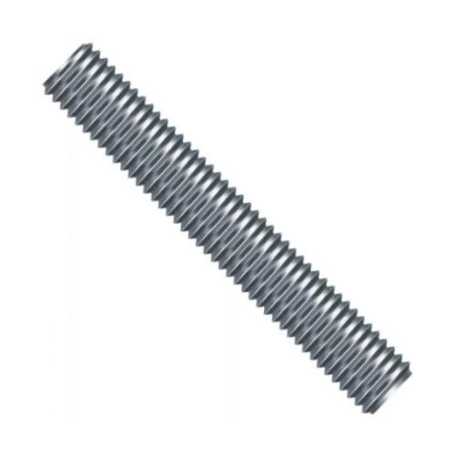 BARRA ROSQUEADA ZINCADA - 1 mt x 1/4'' - DURABEM
