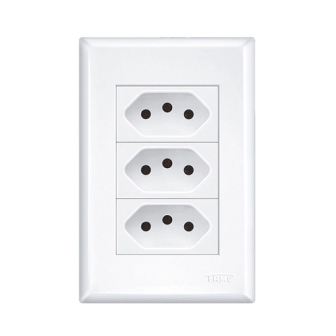 TOMADA FAME EVIDENCE TRIPLA (10A / 20A) 3267 / 3268