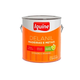 TINTA IQUINE ESMALTE - DELANIL - BRANCO - FOSCO 3,60lts ( GALÃO )
