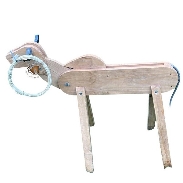 Boizinho Vaca Parada Madeira +Laço INFANTIL SINTETICO 6 TENT