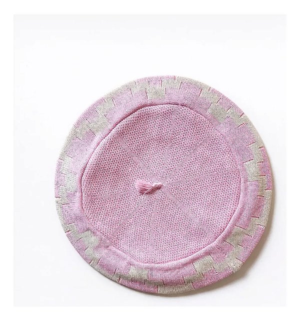 Boina Argentina Pampa 35cm Gaúcha Rosa Un Geométrico