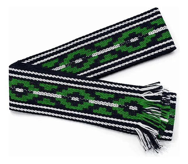 Faixa Pampa Para Chiripa E Bombacha Varias Cores Verde Un