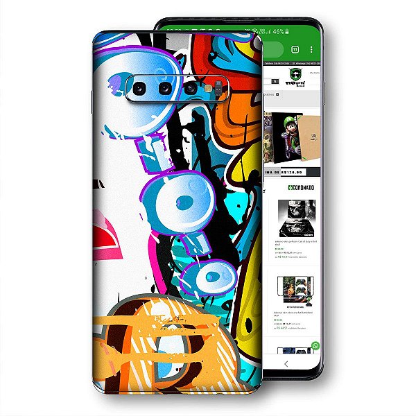 skin adesivo Samsung Galaxy S10 graffit 3