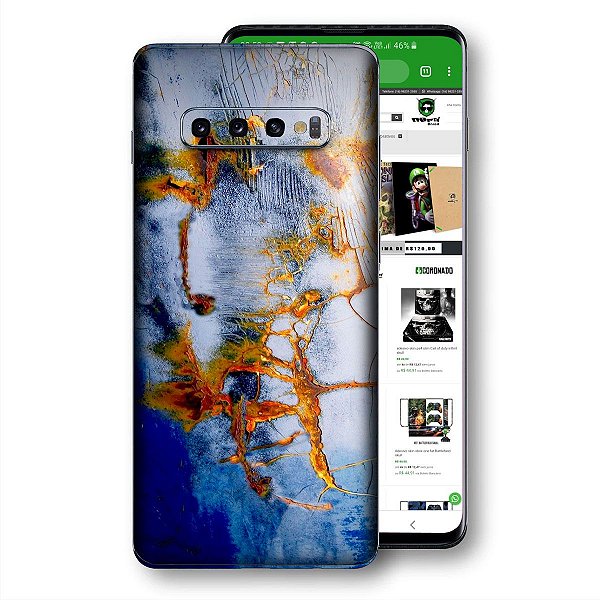 Skin adesivo Samsung Galaxy S10 textura 30