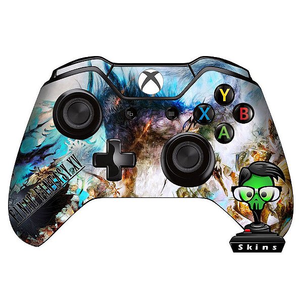 Adesivo Custom Controle Xbox One Skin Final Fantasy 15