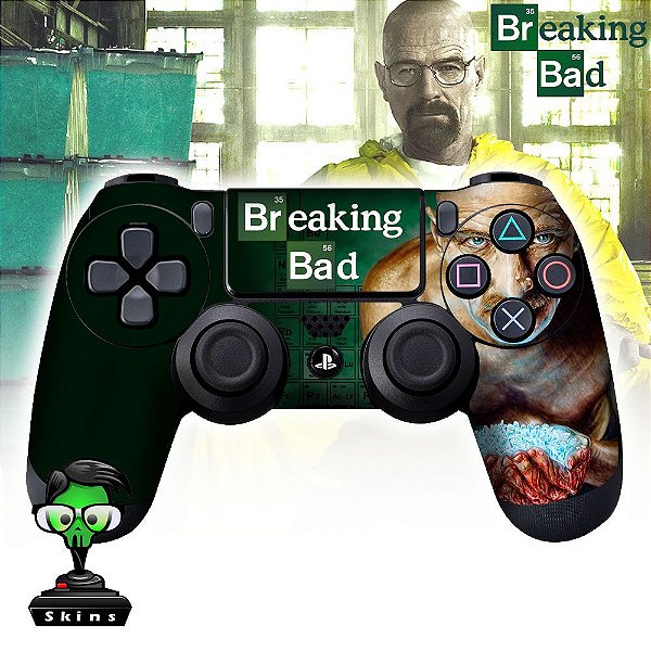 Adesivo de Controle PS4 Breaking Bad Mod 1