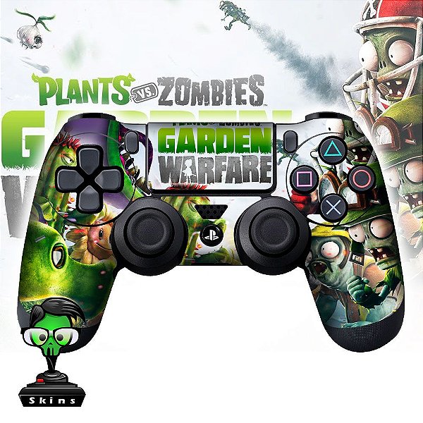 Adesivo de Controle PS4 Plants VS Zombies Mod 01