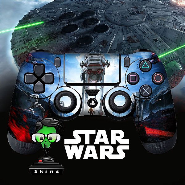 Adesivo de Controle PS4 Star Wars Mod 01
