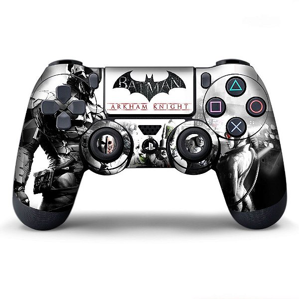 Adesivo de Controle PS4 Batman Arkhan Knight Mod 01