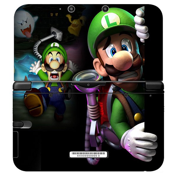 Adesivo Skin de Proteção 3ds XL Mario e Luigi Mod 02