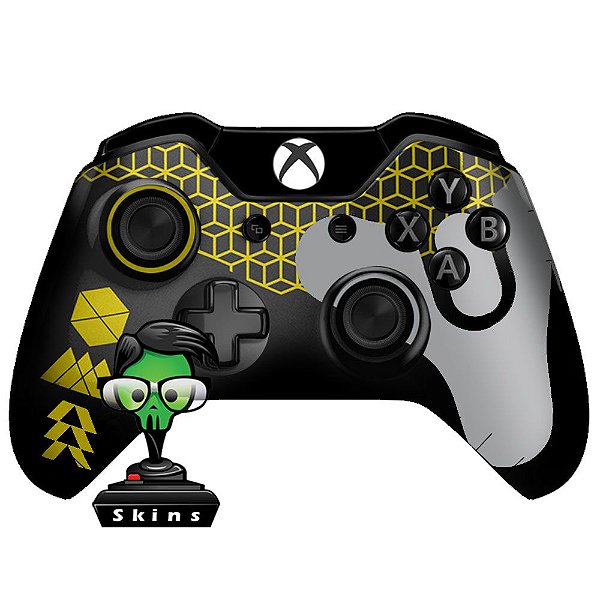 Sticker de Controle Xbox One Destiny Texture Yellow