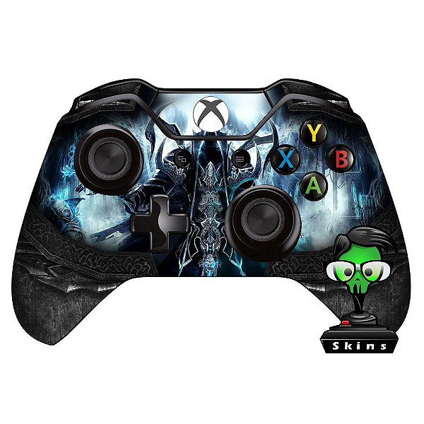 Sticker de Controle Xbox One Diablo Reaper Souls Preto