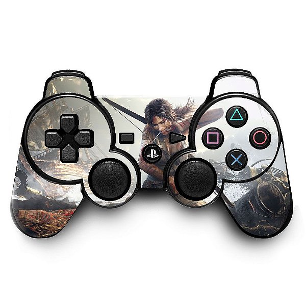Adesivo de Controle PS3 Tomb Raider Mod 01