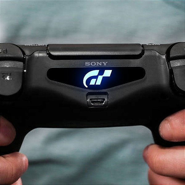 Adesivo Light Bar Controle PS4 Gran Turismo Mod 02