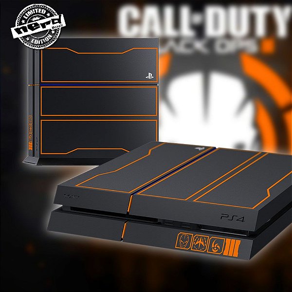 Adesivo para Console Ps4 Fat Call Of Duty Black Ops 3