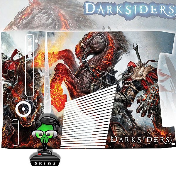 Skin Console XBOX 360 Slim DarkSiders